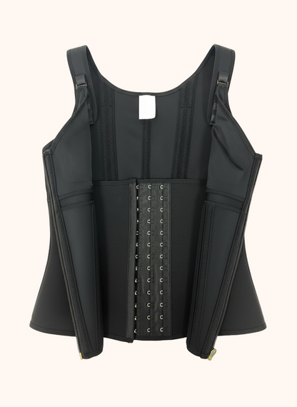 SnachFIT AirMesh™ Double-Layer Tummy Control Waist Shaper Faja with Bra, Tummy & CoreAlign™ Posture Support (V2)
